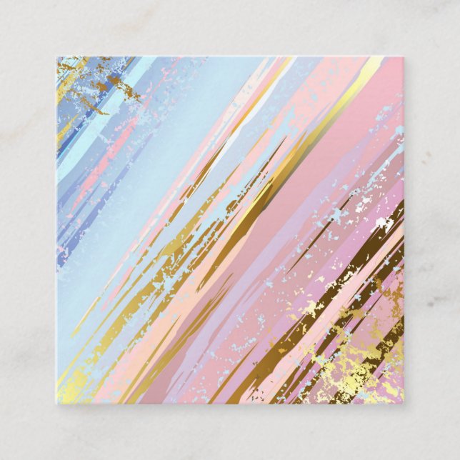 Textured Pink Background Enclosure Card (Front)