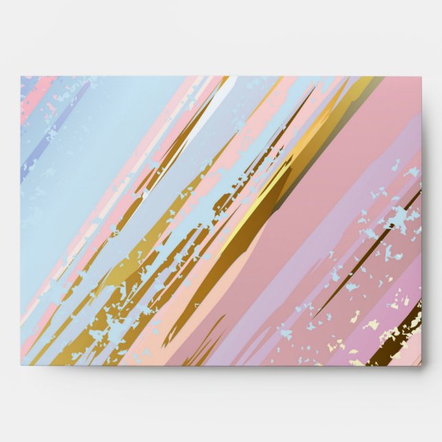 Textured Pink Background Envelope (Front)