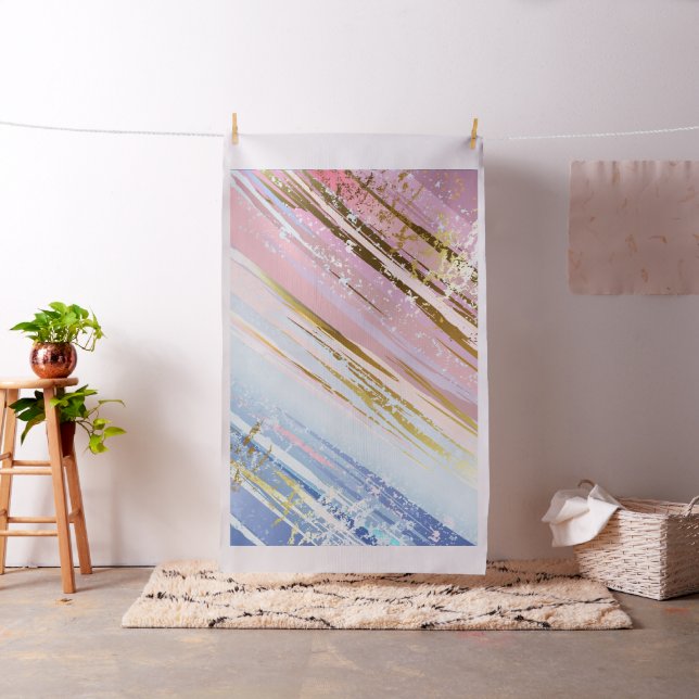 Textured Pink Background Fabric (In Situ)