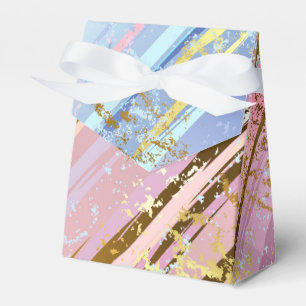 Textured Pink Background Favour Box