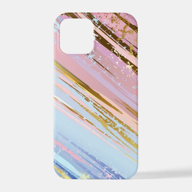 Textured Pink Background iPhone Case (Back)