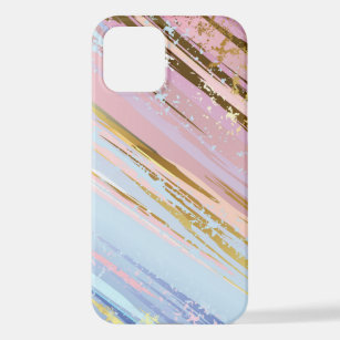 Textured Pink Background iPhone 12 Case