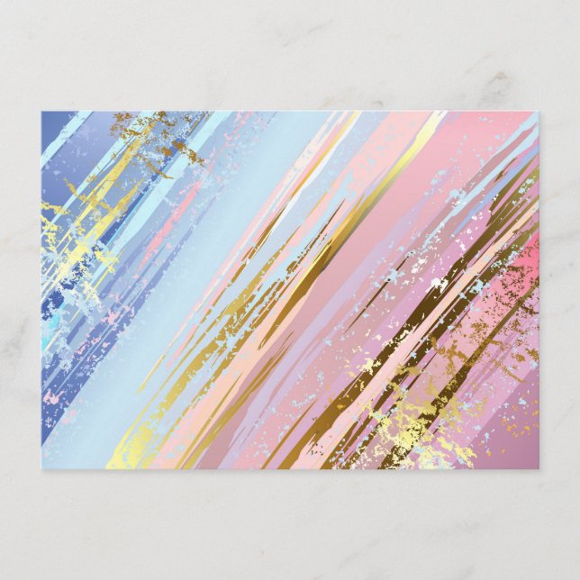 Textured Pink Background Menu (Front)