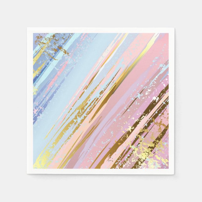 Textured Pink Background Napkin (Front)