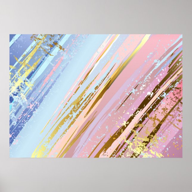 Textured Pink Background Poster (Front)