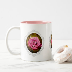 Textured Pink Rose Mother's Day Mug