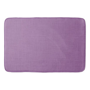 Textured pleasant lilac. bath mat
