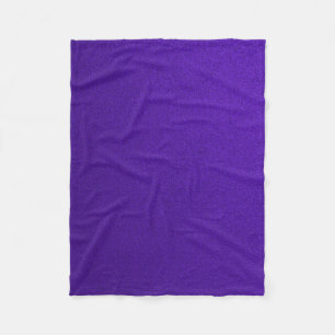 Textured Purple Fleece Blanket