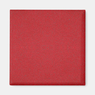 Textured Red Magnet – Custom Square Design