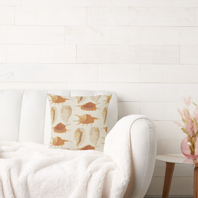 Textured Seashells Cushion (Couch)