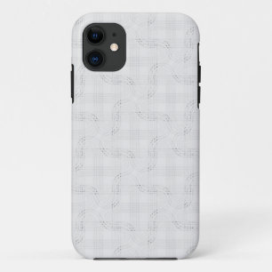 Textured solid white.  iPhone 11 case