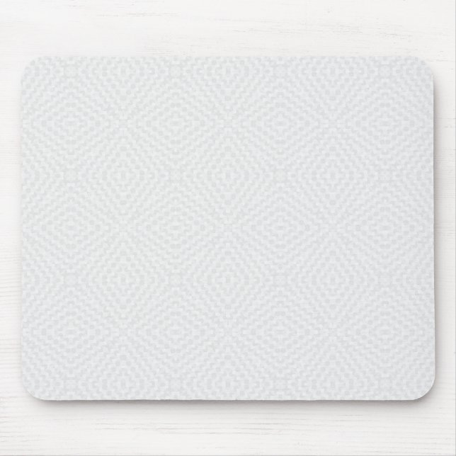Textured solid white. mouse pad (Front)
