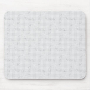 Textured solid white. mouse pad