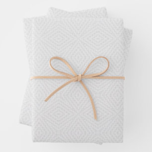 Textured solid white. wrapping paper sheet