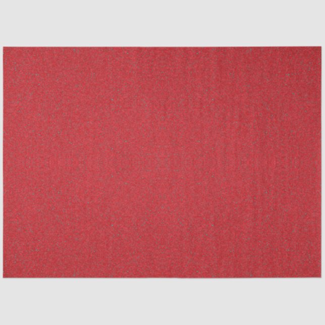 Textured Tomato Red Tissue Paper Sheets - Custom (Front)