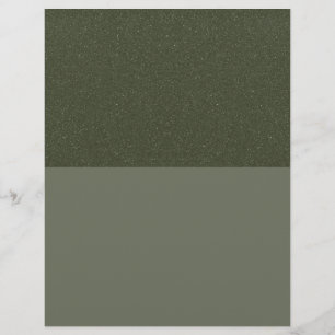 Textured Top Moss Green Letterhead – Customisable