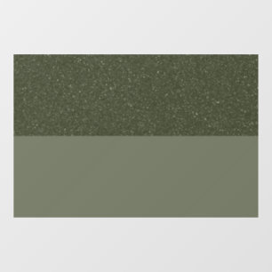 Textured Top Moss Green Window Cling – Customise