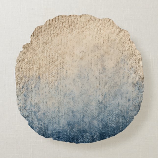 Textured Transition Round Cushion (Front)