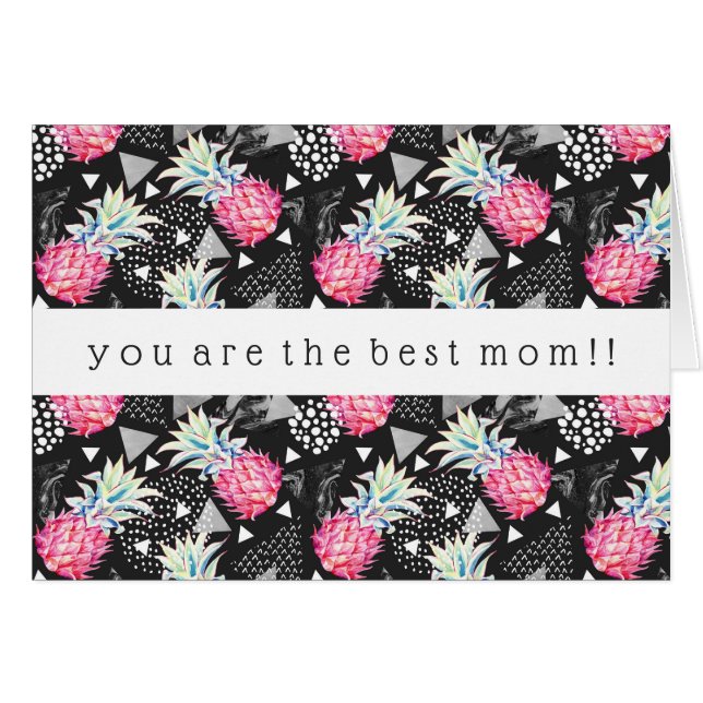 Textured Triangle Pineapple Pattern (Front Horizontal)