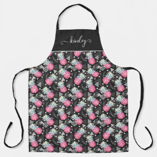 Textured Triangle Pineapple Pattern Apron