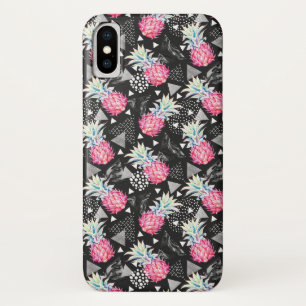 Textured Triangle Pineapple Pattern iPhone X Case