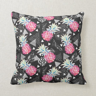 Textured Triangle Pineapple Pattern Cushion