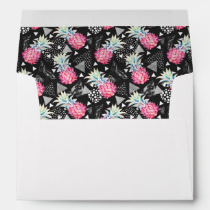Textured Triangle Pineapple Pattern Envelopes