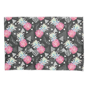 Textured Triangle Pineapple Pattern Pillowcase