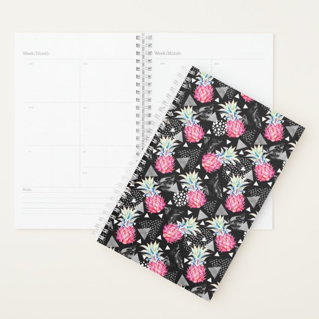 Textured Triangle Pineapple Pattern Planner (Display)