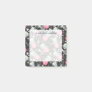 Textured Triangle Pineapple Pattern Post-it Notes
