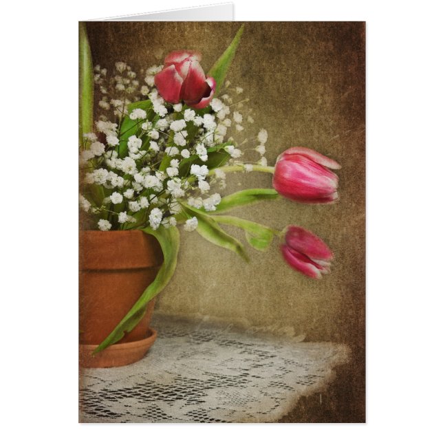Textured Tulips (Front)