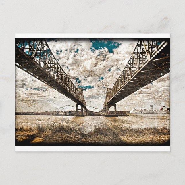 Textured Twin Span Postcard (Front)