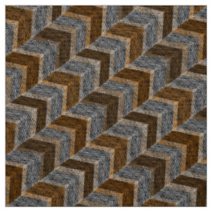Textured, zigzag, grey and brown, lines, classic, fabric