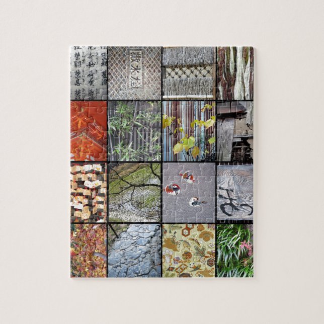 Textures of Japan Jigsaw Puzzle (Vertical)