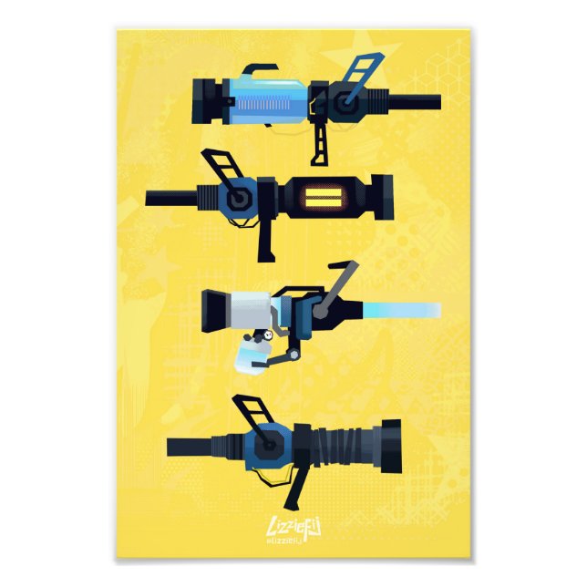 TF2 BLU medic arsenal print (Front)