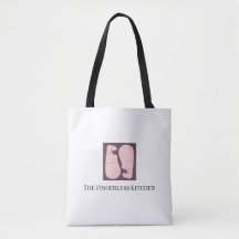 TFK Double Hand Logo Shoulder Tote