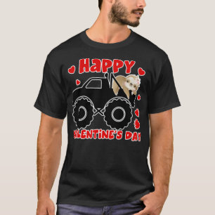 Tg Cute Truck Sloth Valentines Day T-Shirt