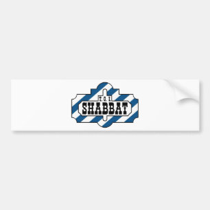 TGI SHABBAT BUMPER STICKER