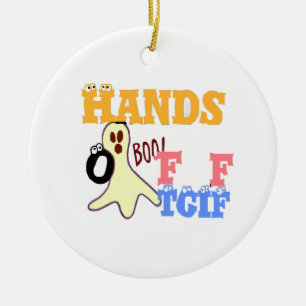 TGIF fRIDAY COLORS.png Ceramic Tree Decoration