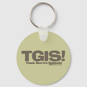 TGIS Sabbath design Key Ring