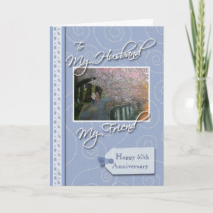 __th Anniversary - My Husband, Friend Card
