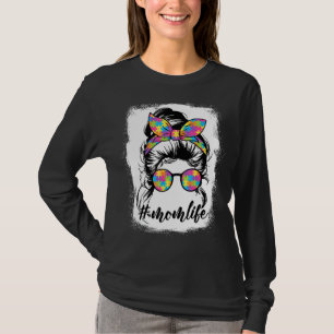 Th Autistic Autism Awareness Mum Life Women Mum T T-Shirt