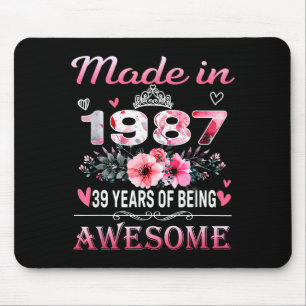&#; th Birthday Made In 1987 &#; Years Of Being A Mouse Pad