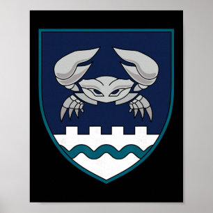 &#; th Coastal Defense Brigade (ukraine) Ukrainian Poster