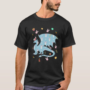 Th Cute Dragon Lover Easter Bunny Costume Egg East T-Shirt