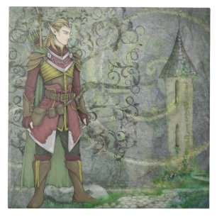 Th Elven Wanderer Returns Ceramic Tile