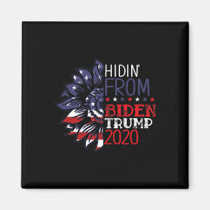 Th Hidin From Biden Trump Election Gifts America F Magnet