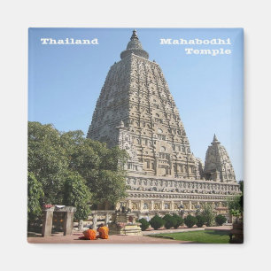 TH - Thailand - Mahabodhi Temple Magnet