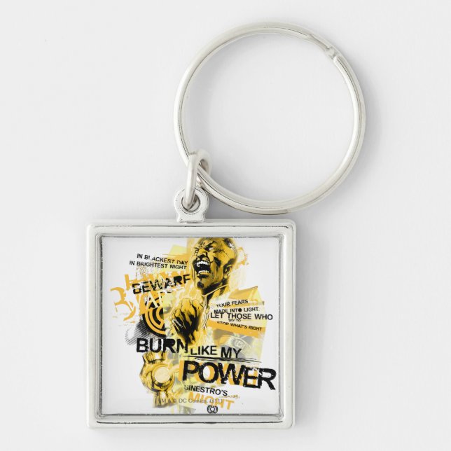 Thaal Sinestro 10 Key Ring (Front)
