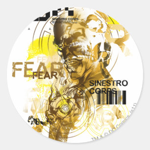 Thaal Sinestro 11 Classic Round Sticker